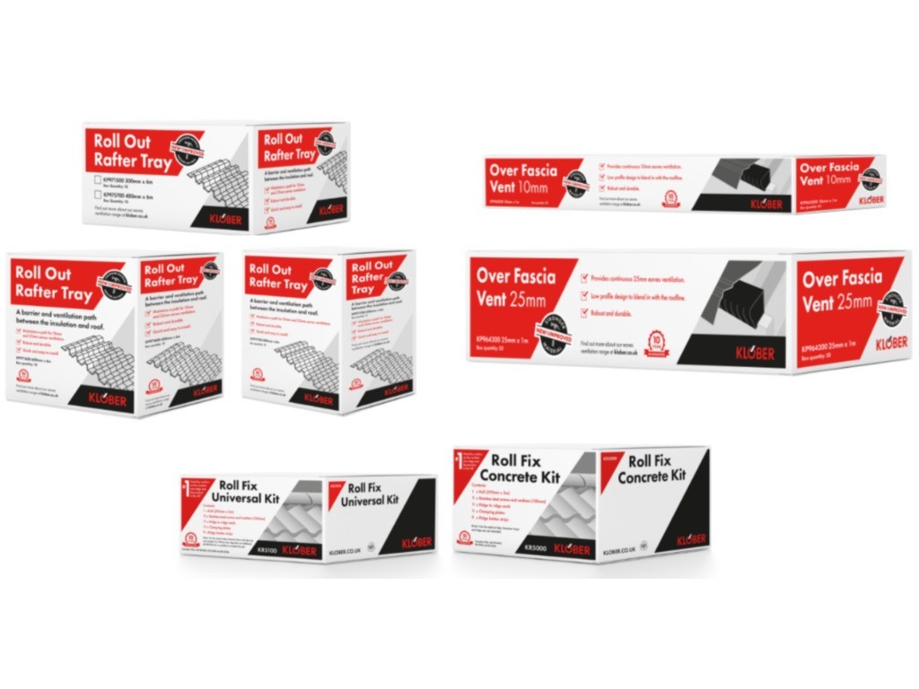 Klober new look packaging